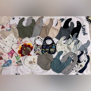 Assorted Baby Bibs Set - Multicolor